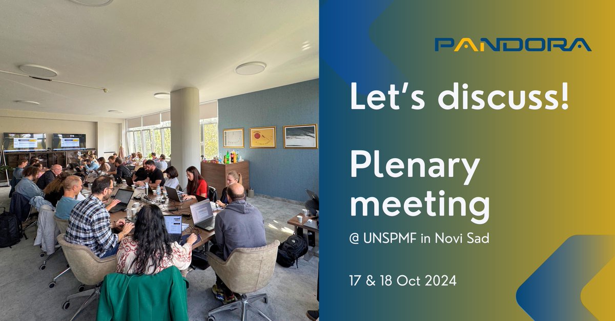 PANDORA Horizon Europe Project tweet media