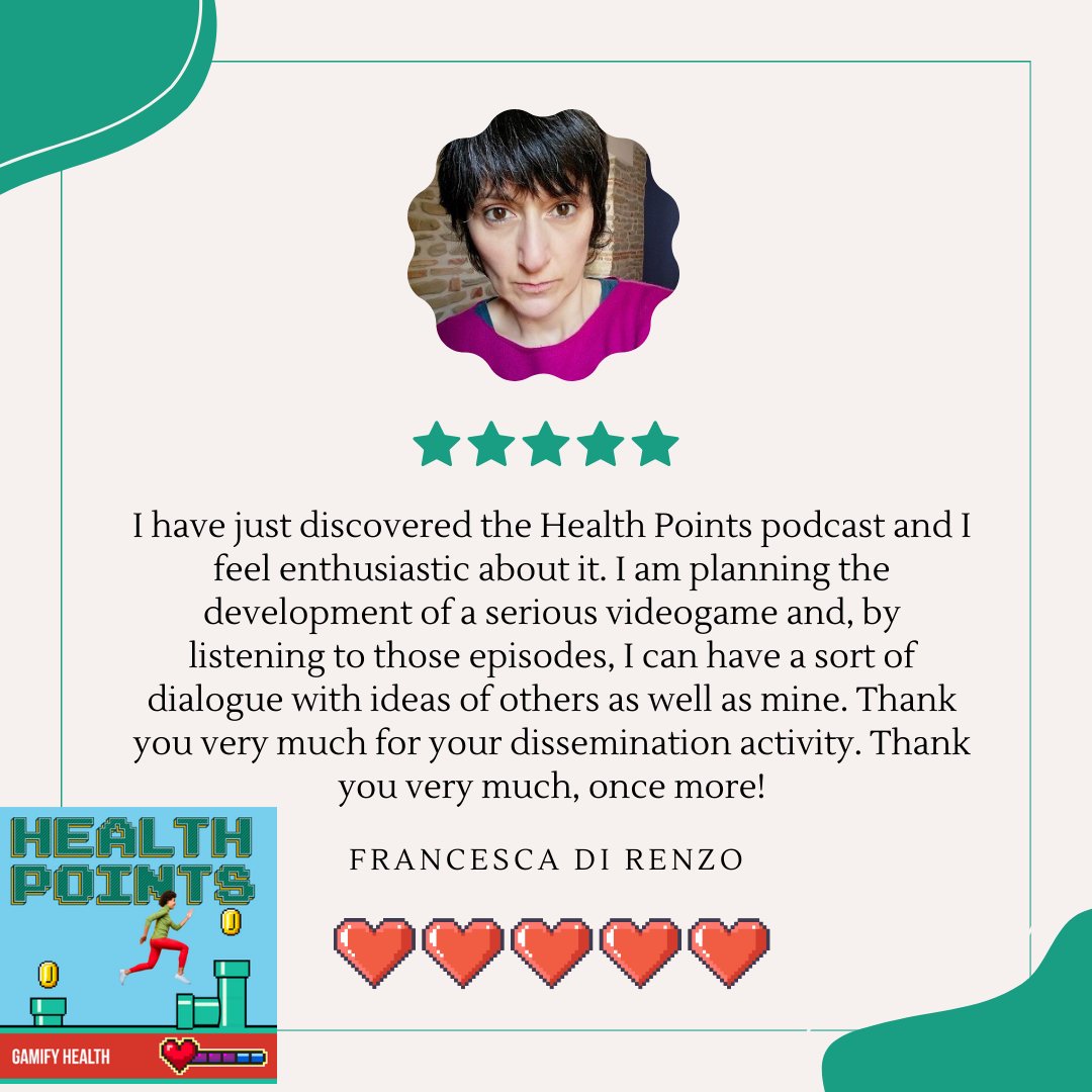 Pete Baikins 🎮 (@petebaikins) on Twitter photo Today is one of those amazing days that reminds us why we love what we do! Heart-warming message from Francesca about our Health Points podcast. Both <a href="/CommunityMSK/">Ben Wilkins</a> & I are grateful for such feedback—it’s exactly why we started this journey & continue to enjoy every moment of it! Today is one of those amazing days that reminds us why we love what we do! Heart-warming message from Francesca about our Health Points podcast. Both <a href="/CommunityMSK/">Ben Wilkins</a> & I are grateful for such feedback—it’s exactly why we started this journey & continue to enjoy every moment of it!