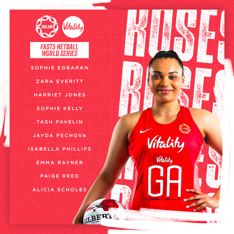 EnglandNetball's tweet photo. 🌅 @Vitality_UK Netball Horizon Series 
💥 FAST5 Netball World Series 
🏴󠁧󠁢󠁥󠁮󠁧󠁿 England A behind-closed-doors fixtures 

The squads are locked in for a bumper November of international action 💪 

Tap below for all the details of who's competing in what and when ⬇️