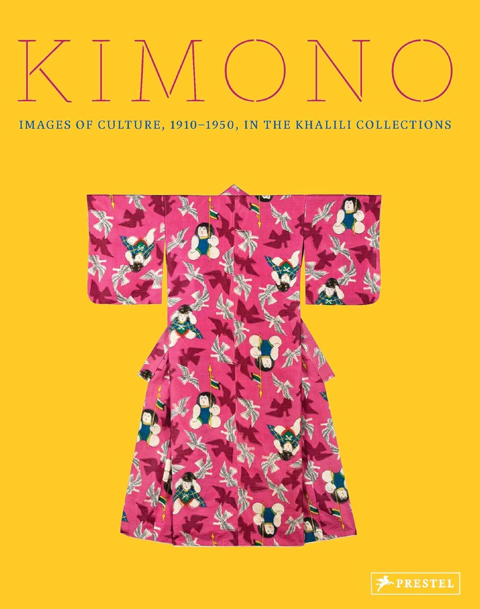 KhaliliOnline's tweet photo. Discover Kimono – Images of Culture, 1910-1950, in the Khalili Collections, a captivating exploration of Japan’s iconic kimono and its transformation through modernity and global influences. By the wonderful Jacqueline Atkins and published by @Prestel_pub, this stunning volume, featuring a foreword by @meshes822, curator of the Khalili Collections, includes over 200 full-colour photographs and showcases rare and unusual garments from one of the world’s finest kimono collections. It highlights the intriguing Omoshirogara and Sensōgara kimono, revealing how these garments reflect Japanese identity, pop culture, and high fashion in the first half of the 20th century.

Order now:
https://t.co/sOu2xpeZl3

#Kimono #JapaneseCulture #FashionHistory #Books #KimonoArt #KhaliliCollection #KFMission