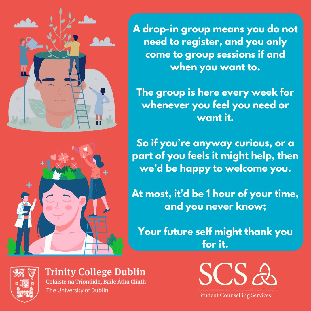 For any TCD student struggling with addiction, we have a supportive space for you to explore challenges, share experiences, and focus on personal growth 

You don’t have to go through this alone; healing happens together 🧡

#TCD #trinitycollegedublin #Recovery #StudentLife