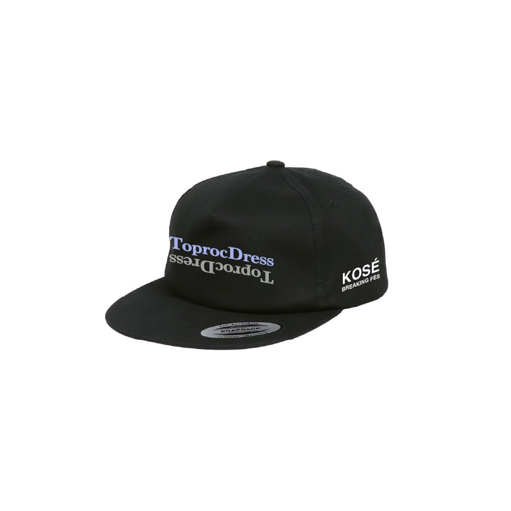 kosebreakingfes's tweet photo. 【GOODS】Toprocdress × KOSÉ BREAKING FES CAP

BLACK
¥6,500(税込)

KOSÉ BREAKING FESがブレイキン界の3大アパレルとコラボ‼️
大会当日、会場のみでの数量限定発売🔥

#TOPROCDRESS #トップロックドレス #KOSEBREAKINGFES #コーセーブレイキンフェス https://t.co/sS9WN35Li9