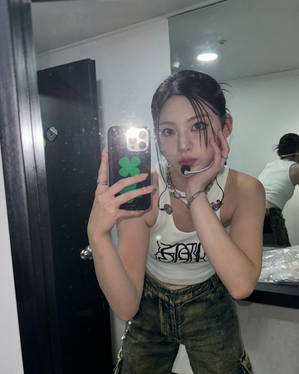 in the mirror, I see more than just a reflection—it's a glimpse of my journey, growth, and the strength within. a moment to embrace myself, perfectly imperfect, still shining.