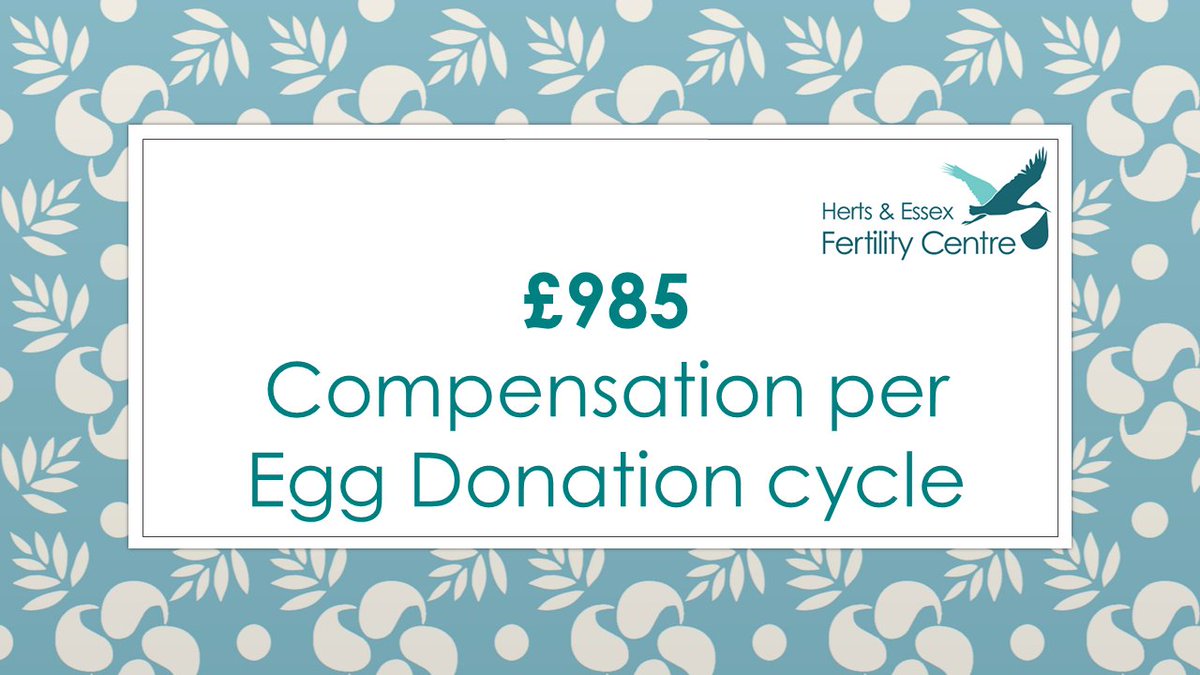 Compensation for #EggDonation has been increased to £985 per egg donation cycle, as announced by the <a href="/HFEA/">Human Fertilisation & Embryology Authority (HFEA)</a> : lnkd.in/dF48VaF
To learn more about egg donation, egg freezing and egg sharing, visit our dedicated hub at: myeggsmyfuture.com
#eggfreezing #eggsharing #IVF