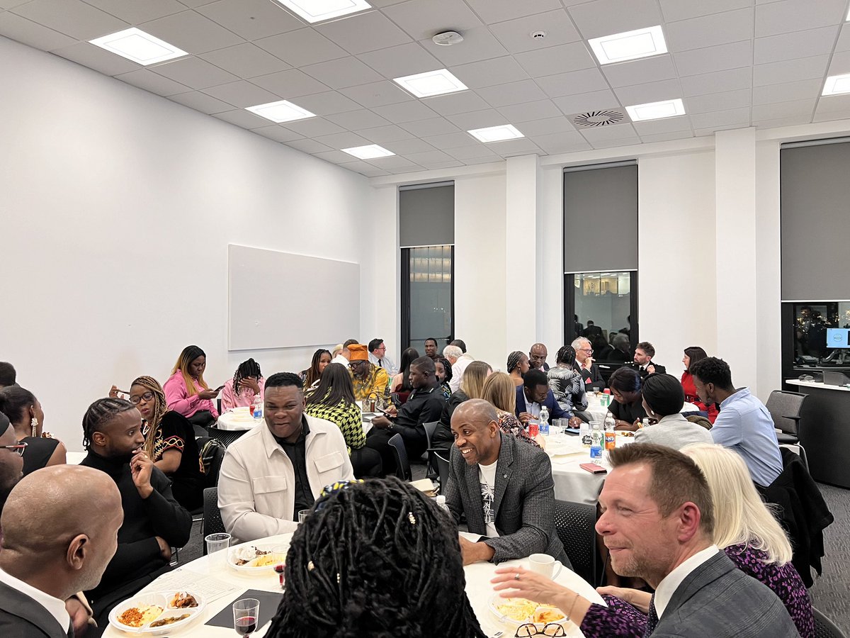 As President of Staffordshire Black Business Network, it was good to partner with <a href="/KeeleUniversity/">Keele University 🐿️</a> &amp; <a href="/StaffsChambers/">Staffordshire Chambers of Commerce</a> to come together to recognise &amp; celebrate the contributions of #Black #Business #Directors &amp; #CEOs to our region and economy #BusinessResearch #BusinessResilience