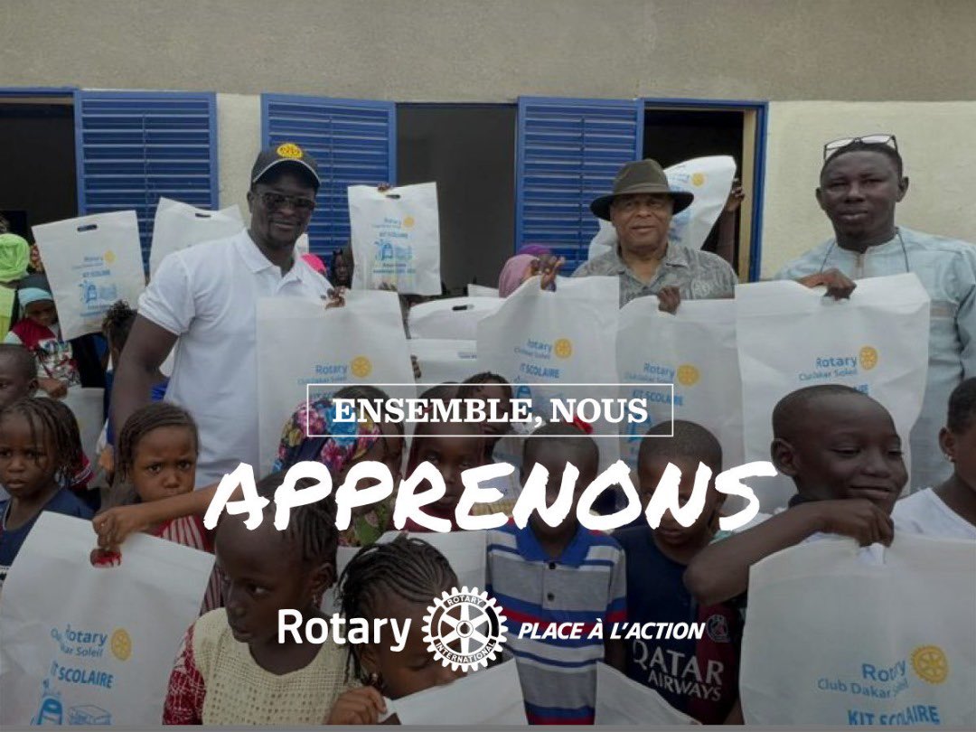Rotary Dakar Soleil tweet media