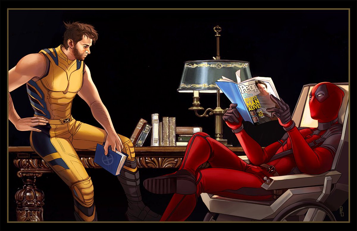 pineapplebreads's tweet photo. Deadpool x Wolverine
Inspired by JC Leyendecker
NYCC Exclusive ✨ Artist Alley table D-05
#poolverine #deadclaw https://t.co/bBB3KNgJ98