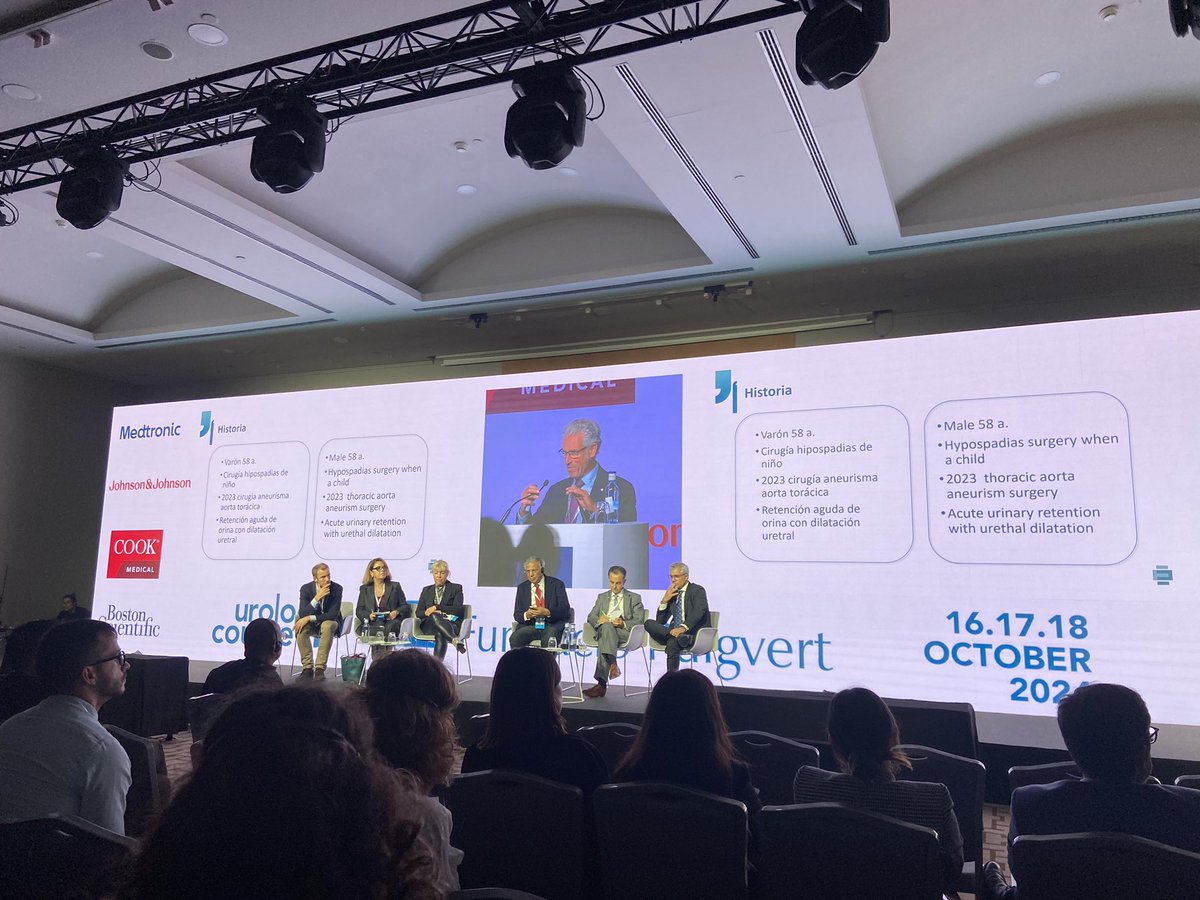 Alba Farré (@farrealf) on Twitter photo Great discussion and tips&tricks about complex urethral surgery from renowned surgeons! At #57UroPuigvert course!
<a href="/57_UroPuigvert/">57th Urology Course | Fundació Puigvert</a> <a href="/FPuigvert/">Fundació Puigvert Barcelona</a>
Challenging cases for experts:
<a href="/sanjaybkulkarni/">Dr Sanjay Kulkarni</a> <a href="/RamonVirasoro/">Ramón Virasoro, MD</a> <a href="/luis_mpineiro/">Luis Mtz-Piñeiro</a> <a href="/felixcampos/">felixcampos</a> <a href="/mmontlleo/">Maria Montlleo</a> <a href="/margitfisch/">Margit Fischerlehner</a> Great discussion and tips&tricks about complex urethral surgery from renowned surgeons! At #57UroPuigvert course!
<a href="/57_UroPuigvert/">57th Urology Course | Fundació Puigvert</a> <a href="/FPuigvert/">Fundació Puigvert Barcelona</a>
Challenging cases for experts:
<a href="/sanjaybkulkarni/">Dr Sanjay Kulkarni</a> <a href="/RamonVirasoro/">Ramón Virasoro, MD</a> <a href="/luis_mpineiro/">Luis Mtz-Piñeiro</a> <a href="/felixcampos/">felixcampos</a> <a href="/mmontlleo/">Maria Montlleo</a> <a href="/margitfisch/">Margit Fischerlehner</a>