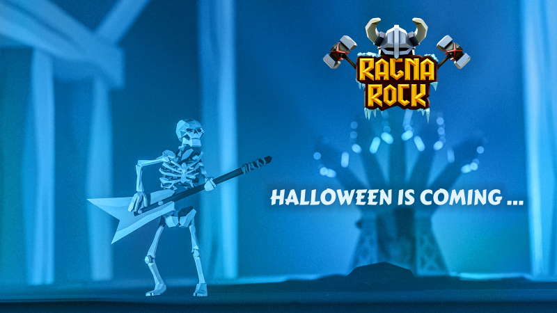 ragnarock_game's tweet photo. Spooky Spooky Skeleton Time! 👻
Bring your best costume because RagnaRock is back on October 24th with its Halloween Update!
What awaits you? 🍬
👉 2 New songs
👉Halloween Hel Hammer is back
Stay tuned!
#indiegame #ragnarock #ragnarockvr #vr #ahou #update #metalgame #musicgame https://t.co/JWbtFlvr12
