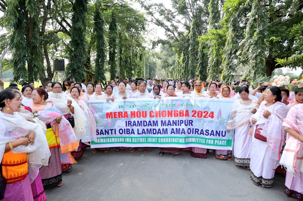 rsapam's tweet photo. Attended the festival of Mera Hou Chongba -2024 , a traditional Manipuri  festival that celebrates the unity and brotherhood among the people of Manipur .
May this auspicious occasion bring  joy, prosperity, and harmony to all the people of Manipur .
@narendramodi
@NBirenSingh https://t.co/u7qG1D8nRA