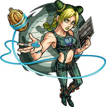 JJBAVD's tweet photo. Monster Strike Collab - Jolyne Cujoh &amp; Stone Free https://t.co/Og3w2sAT9Q