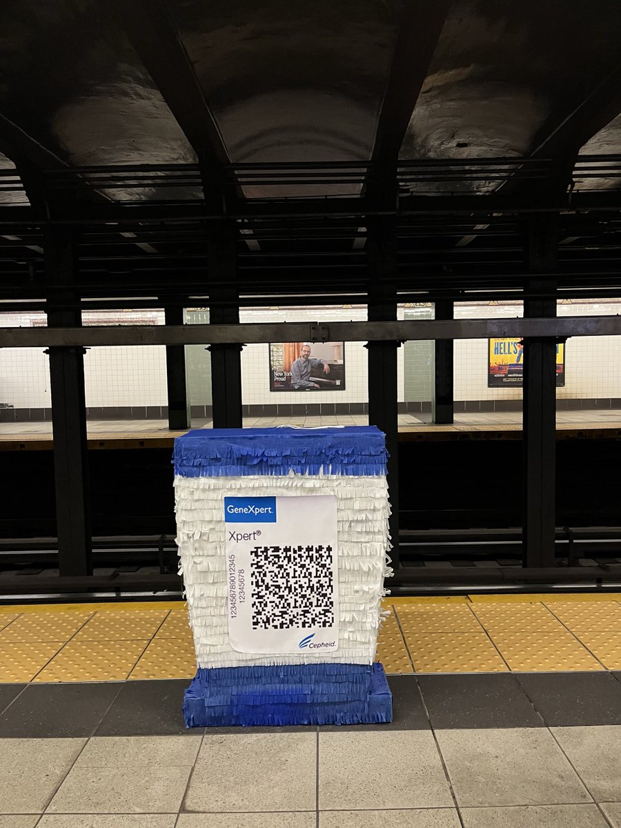 MSF_access's tweet photo. 👀Spotted on the NYC subway - @CepheidNews’ GeneXpert test cartridge! Maybe heading to @DanaherCorp in Washington, DC? 😉
We know we are, and we’re taking your 200K voices with us!  Stay tuned!
It’s #TimeFor5! https://t.co/HmAx5blszn