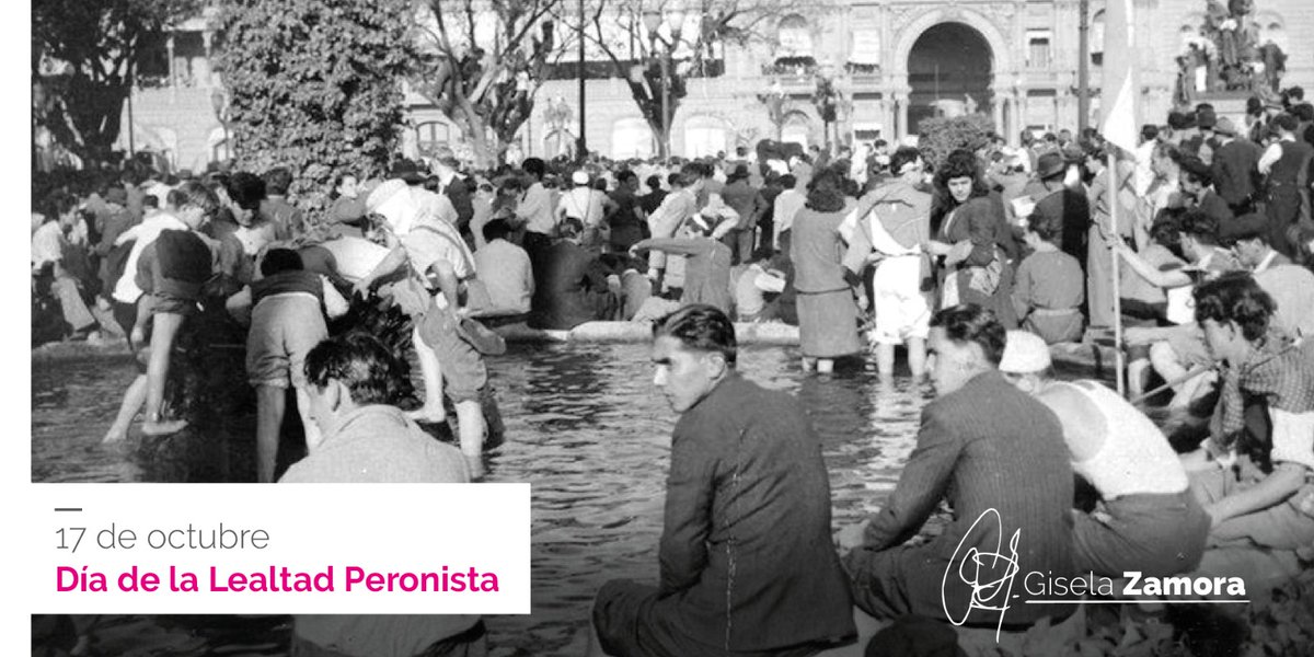 GiselaLZamora's tweet photo. En este #DíaDeLaLealtadPeronista, recordamos el legado de lucha y unidad que nos dejó Perón. Un día para reafirmar nuestro compromiso con la justicia social y los derechos del pueblo trabajador. https://t.co/fHHREsHXV2