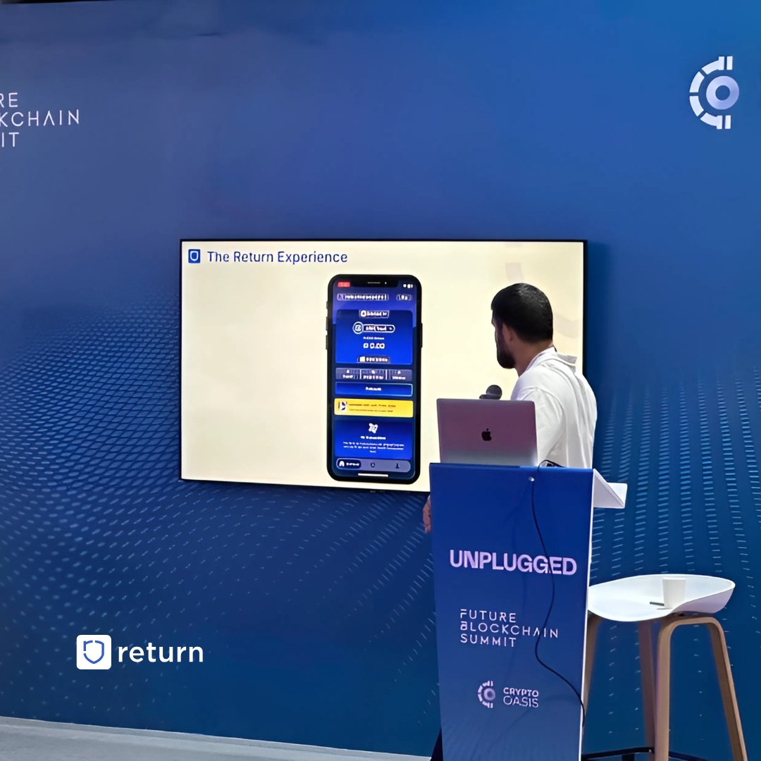 ReturnFinance's tweet photo. 📸 A few shots of our CFO, @ali_aladdin_, presenting at #WEB3FEST during the #FutureBlockchainSummit2024 ! He spoke on "Simplicity & Compliance: Unlocking the New Wave of DeFi Liquidity."
His presentation tackled the complexities of #DeFi, including blockchain interactions, regulatory hurdles, fragmented liquidity, and financial reporting. He demonstrated the traditional liquidity provisioning workflow, contrasting it with Return Finance's streamlined process for earning yield.
Ali also highlighted the importance of regulation for institutional adoption, and teased future developments—exciting things are on the horizon! 🚀
#DeFi #Regulation #FutureofYield