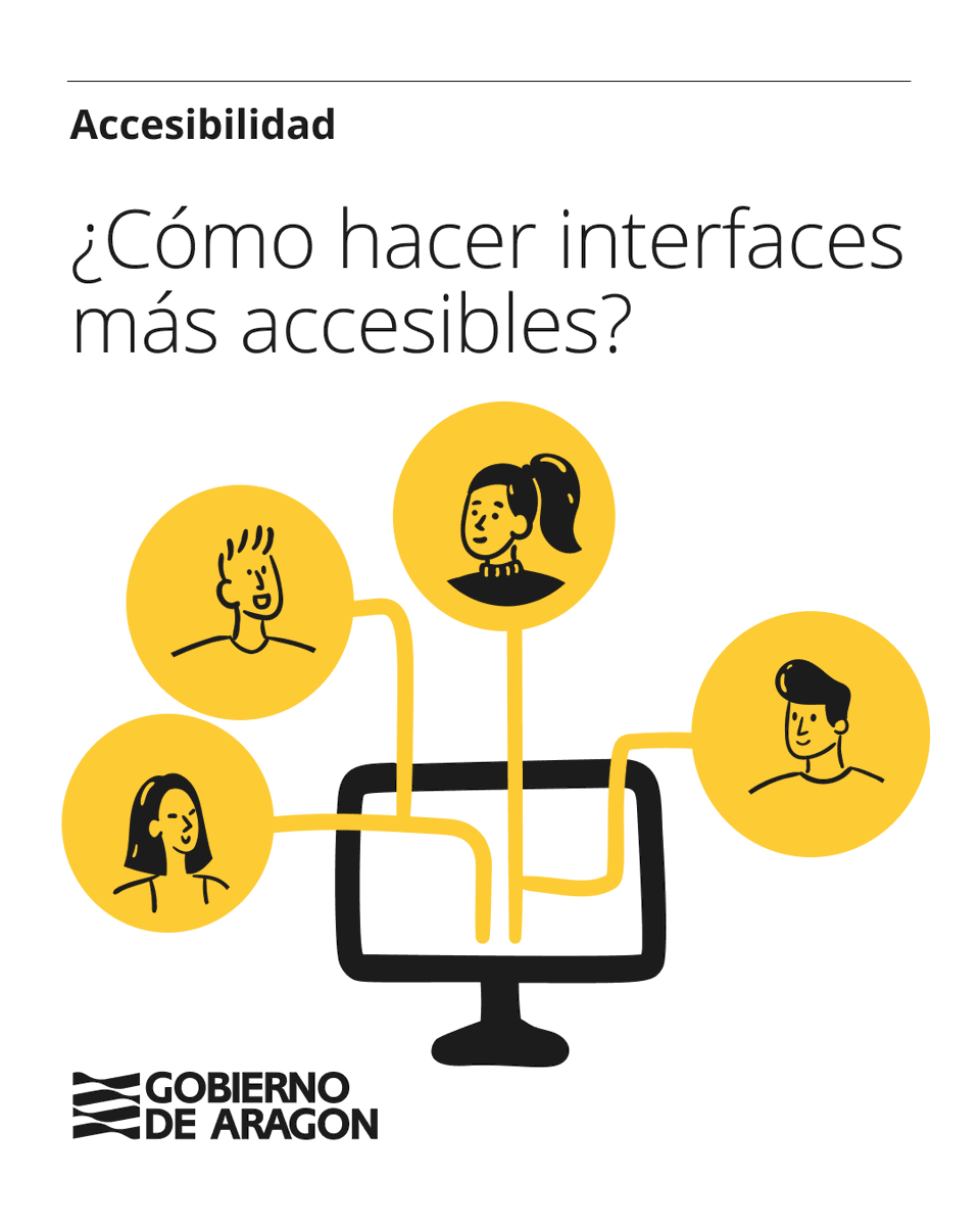 Las webs y aplicaciones del sector público deben cumplir estándares de accesibilidad. En la documentación de #DESY se incluye, además, una sección de fundamentos de accesibilidad.
En este hilo, iremos publicando algunos consejos de accesibilidad para tus proyectos 🧵
