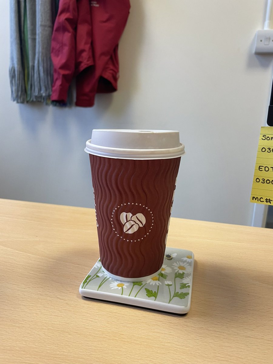 Massive thank you to <a href="/MonsieurDisney/">placeholder</a> for paying for my hot chocolate this morning 😊 It was such a lovely surprise to get to the drive thru window and be told he’d already paid for my drink! #RandomActOfKindness