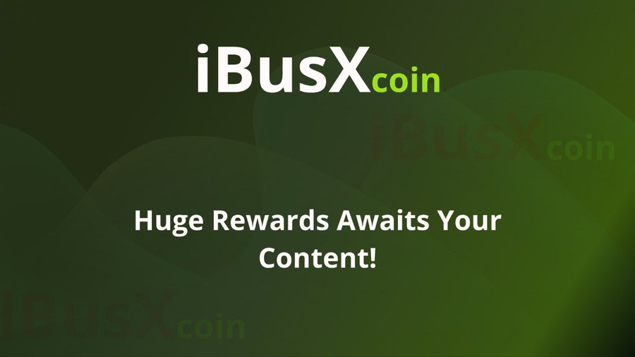 ONLY_BIG_JR's tweet photo. Are you a musician, artist, comedian, teacher, business owner, motivational speaker, etc.?
Do you desire recognition for your work and rewards for it?
The best channel for that is iBusX, which will unquestionably help your talent.
https://t.co/U2aKzM0g9v
@iBusXcoin
#iBusX https://t.co/8E9VGF6cFq
