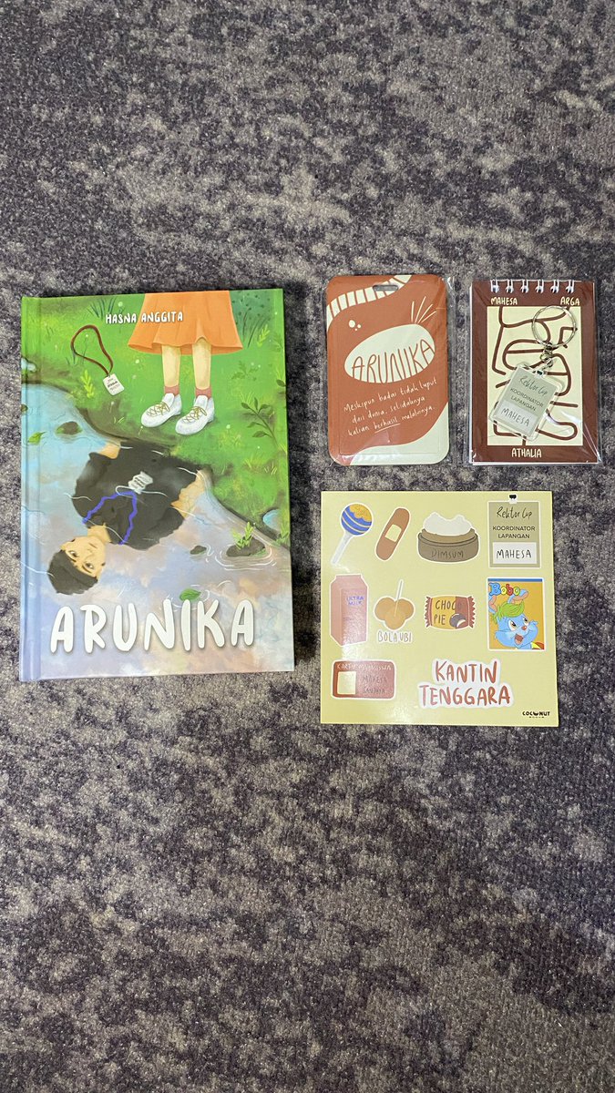 WTP WTP WTP 😍❤️‍🔥
Akhirnya MAHESA sampai dengan selamat di rumahku🥹😍
Thanks udah bikin AU ARUNIKA dalam bentuk Novel kak <a href="/namericoffee_/">𝐍𝐀𝐍𝐀.</a> 🫶🏻
Udah ga sabar mau baca😍 Thanks juga paketnya sangat amat safety <a href="/coconutbooks_/">minco</a> ❤️‍🔥