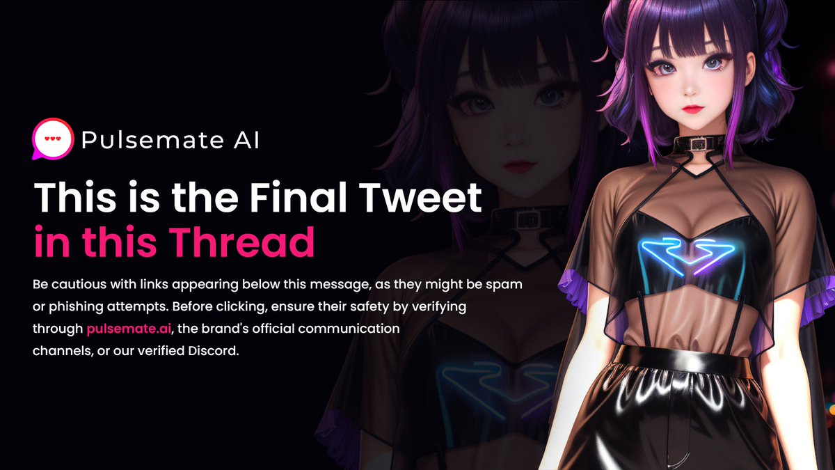 PulsemateAI's tweet photo. Thank you for your continued support and who stayed. Let's make this bigger than ever! https://t.co/sOc7I02w6g