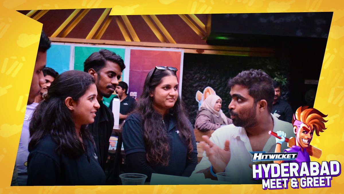 HitwicketGame's tweet image. Here&apos;s a throwback to our recent meetup with our lovely users - the first official Hitwicket Meet and Greet. Live from #greasemonkey, 6th October 2024. 

A houseful event, we had a whole bunch of fun events for our gamers to engage with the whole day. More pictures to come!…