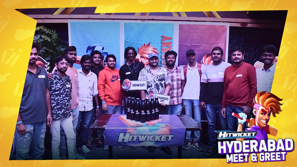 HitwicketGame's tweet image. Here&apos;s a throwback to our recent meetup with our lovely users - the first official Hitwicket Meet and Greet. Live from #greasemonkey, 6th October 2024. 

A houseful event, we had a whole bunch of fun events for our gamers to engage with the whole day. More pictures to come!…