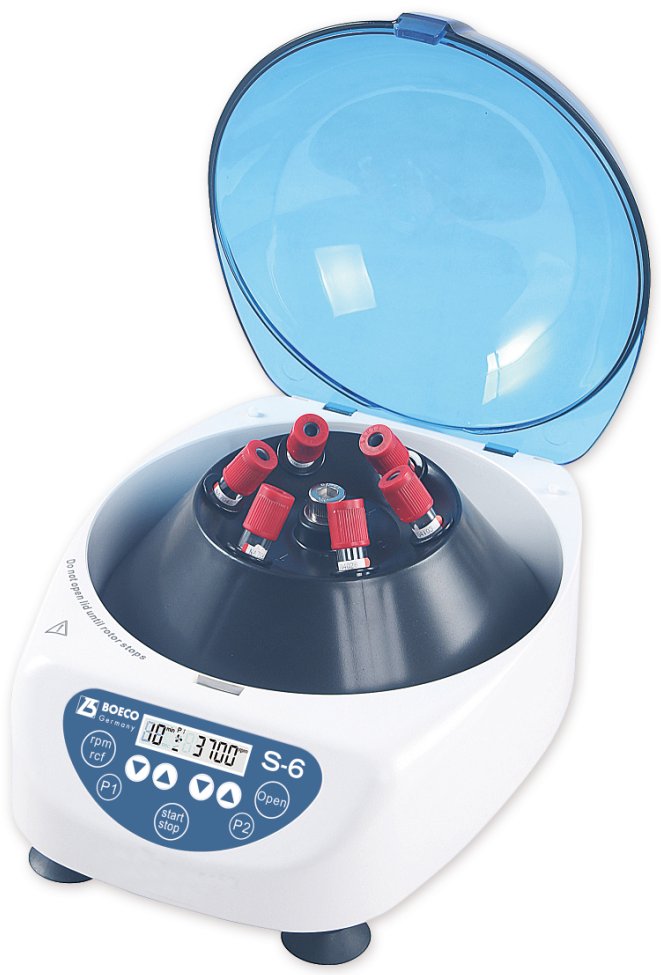 BcAnalytical's tweet photo. BOECO Centrifuge S-6 with fixed Angle Rotor for 6x15ml centrifuge tubes (17x100/120mm),
3 adapters sets,  with;
- Maintenance-free brushless motor
- LCD Display of time and speed
- Adjustable speed from 300 rpm to 5000 rpm
- Time, from 15 s to 99 min. https://t.co/X5Puggrod1