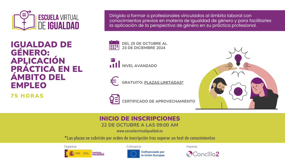 Escuela Virtual de Igualdad (@IgualdadEVI) / Posts / X