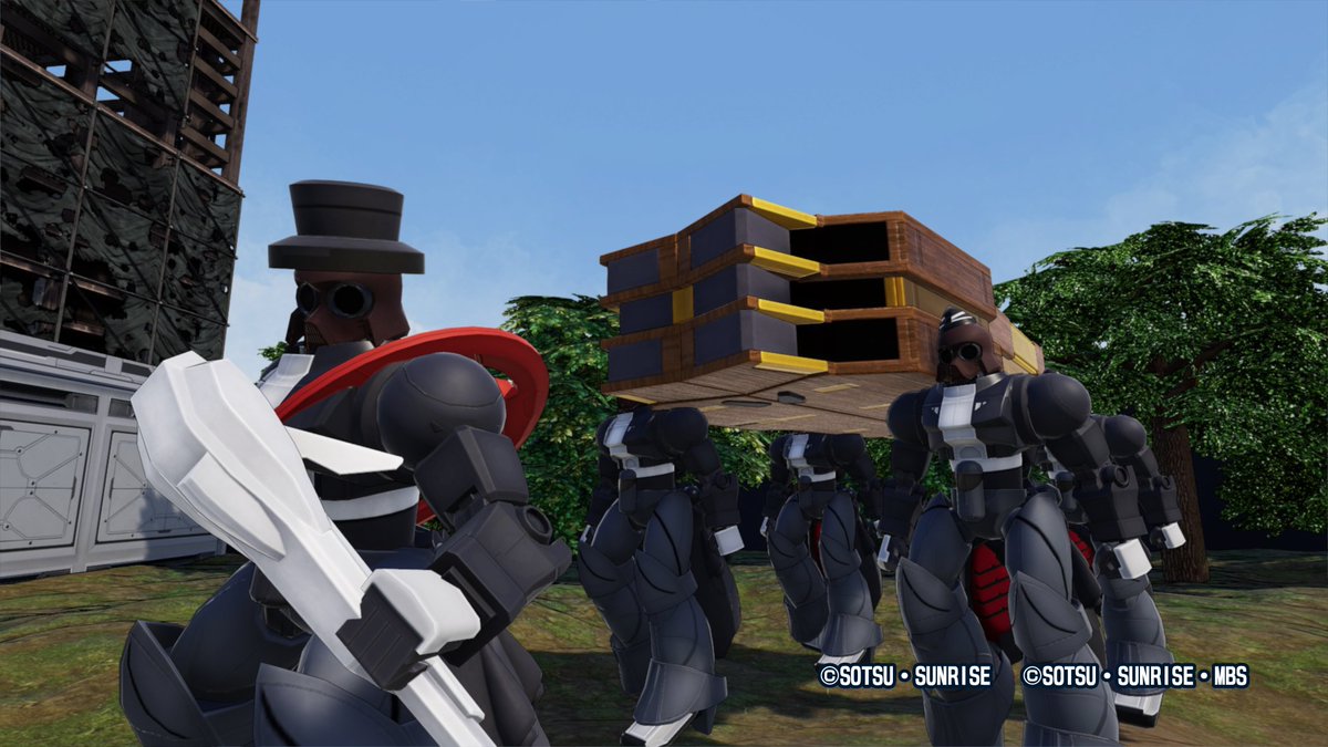 NYTJ333's tweet photo. Coffin Dance
#GB4 #gundam #gundambreaker  #ガンダムブレイカー4 #ガンブレ4 https://t.co/C5g4lq5Rgb