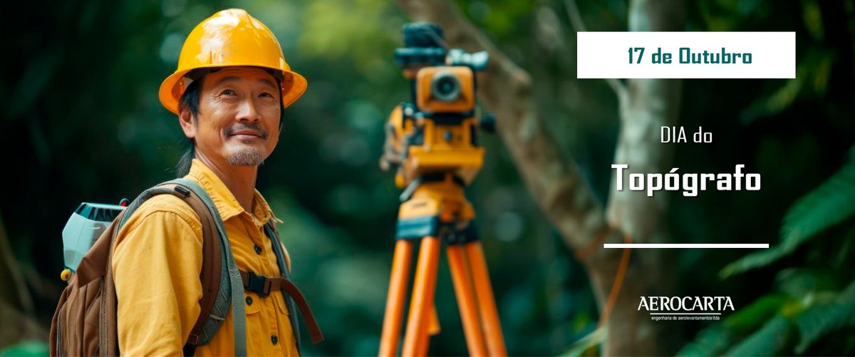 aerocarta's tweet photo. Hoje celebramos os profissionais que transformam o terreno em mapas e projetos que moldam o futuro. 

🌍🔍 Feliz Dia do Topógrafo! 🎉 https://t.co/fltFLcQMCt