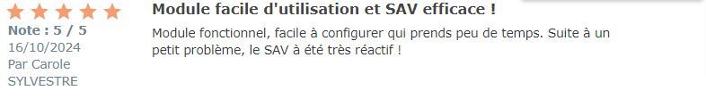 maniT4c's tweet image. Avis reçu hier : "Module fonctionnel, facile à configurer qui prend peu de temps !" C'est tout ce qu'on attend d'un module #PrestaShop non ? 😉 -&amp;gt; buff.ly/2tF6nAP