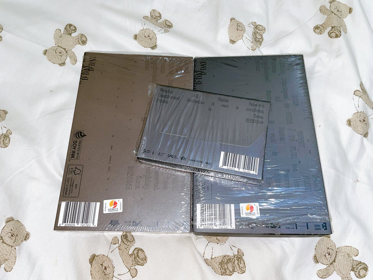 mayensells's tweet photo. wts lfb ph

౨ৎ Unsealed BTS Album set - JIMIN ‘FACE’ &amp; SUGA ‘D-DAY’

— complete inclusion except rpc
— Jimin ‘Face’ album set - ₱380
— Suga ‘D-day’ album set - ₱380
— TAKE ALL for 700

comment/dm mine + item

⊹₊⟡⋆ read: https://t.co/32FElFzcyz

t. yoongi dday jm weverse https://t.co/Umm4KH5Wdp