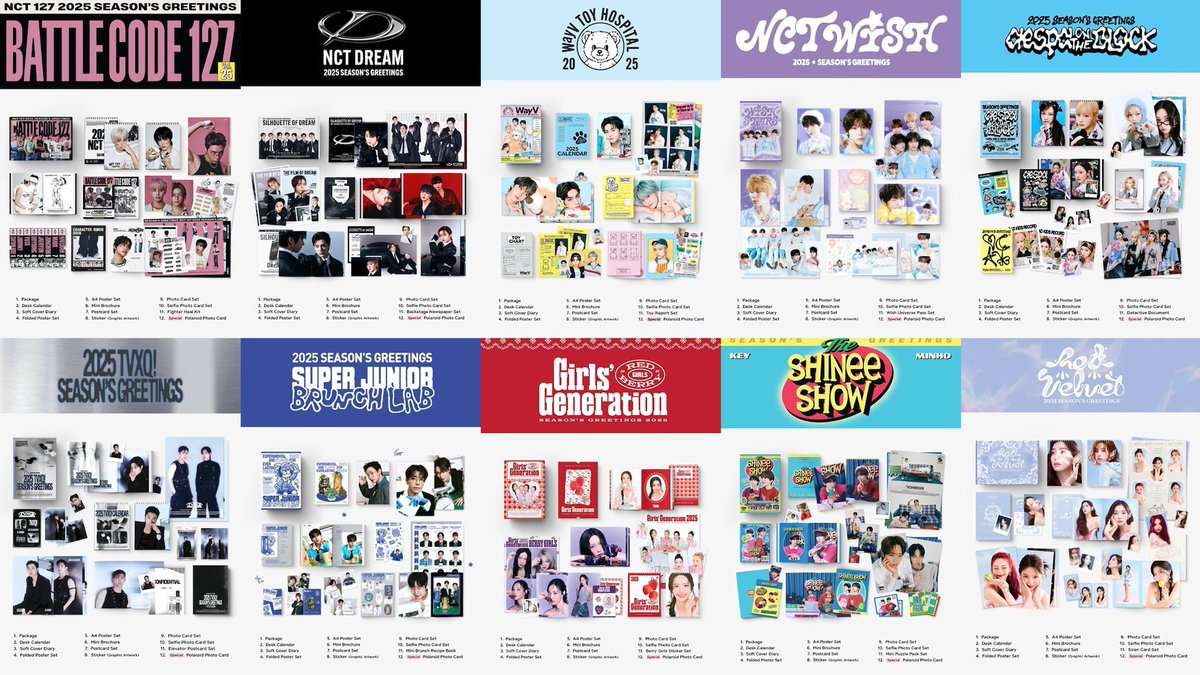 pre - season's greeting sm 

แอร์ : 1850 มัดจำ 900
🍀 bit.ly/3A3pQ1a

เรือ : 1450 มัดจำ 900 
🍀 bit.ly/3Uc8RAE

⭐️ มัดจำที่เหลือ 20/11
📍ปิดรับ 23/10
#ตลาดนัดnct #ตลาดนัดnct127 #ตลาดนัดnctdream #ตลาดนัดwayv #ตลาดนัดnctwish #ตลาดนัดaespa #ตลาดนัดrvv #ตลาดนัดsnsd