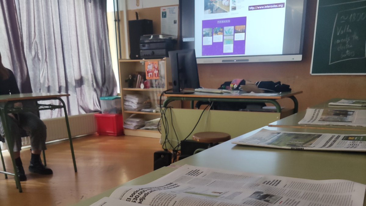 ¿Quieres ser coodinador/a de #InterAulas en tu centro educativo? Si impartes Infantil, Primaria, ESO, Bachillerato o FP en Cantabria puedes participar con tu alumnado en este proyecto de #alfabetizaciónmediática. Plazo de inscripción hasta el 8/11/2024 interaulas.org