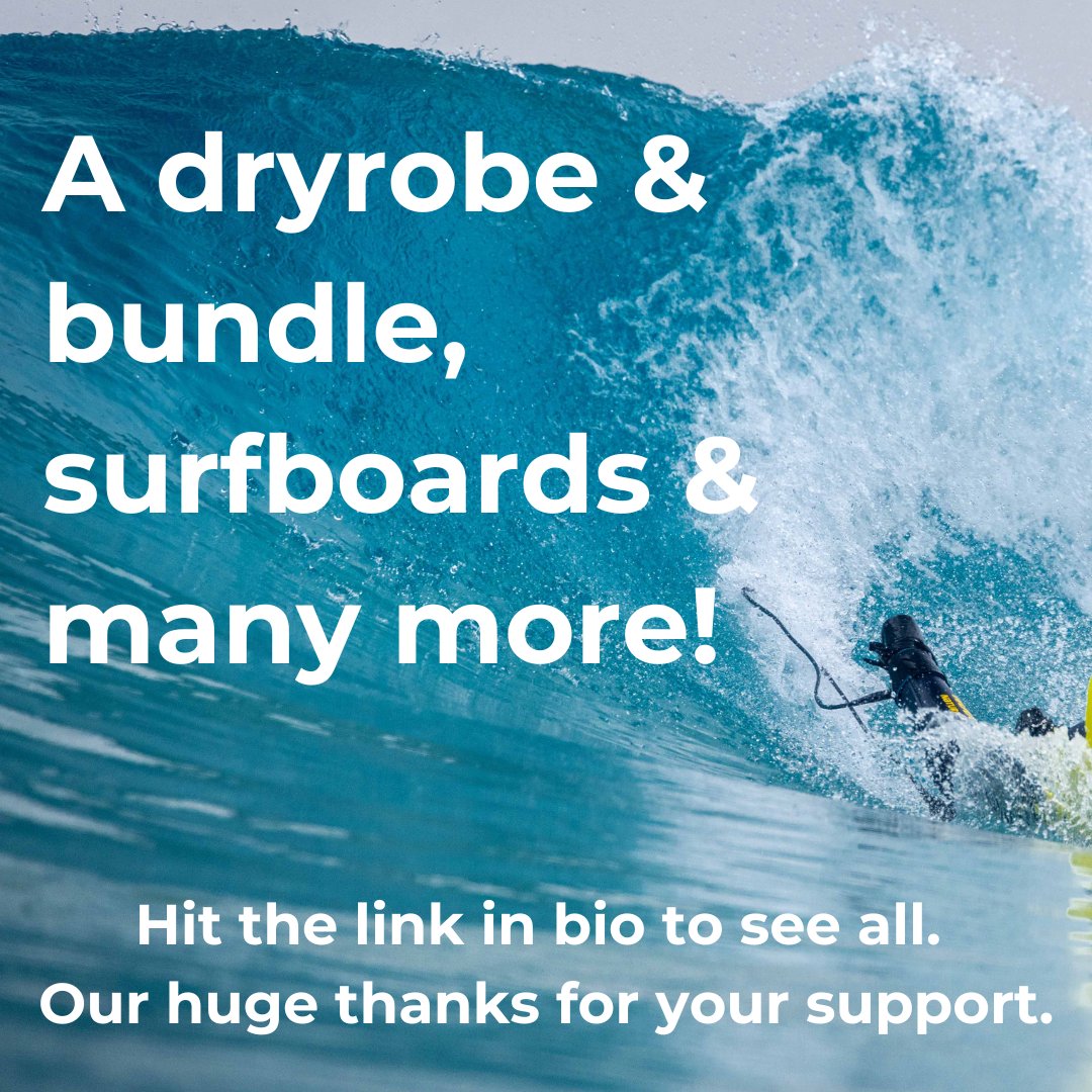 Prizes dropping for our Go Fund Me for Team England Para Surfing. We appreciate you &amp; your support. To donate &amp; check out the full listing - link below. gofundme.com/f/support-the-…