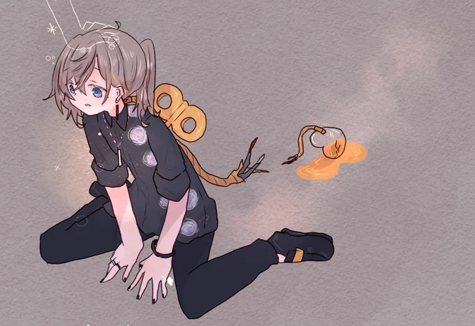 記憶を━━━ #かな絵 