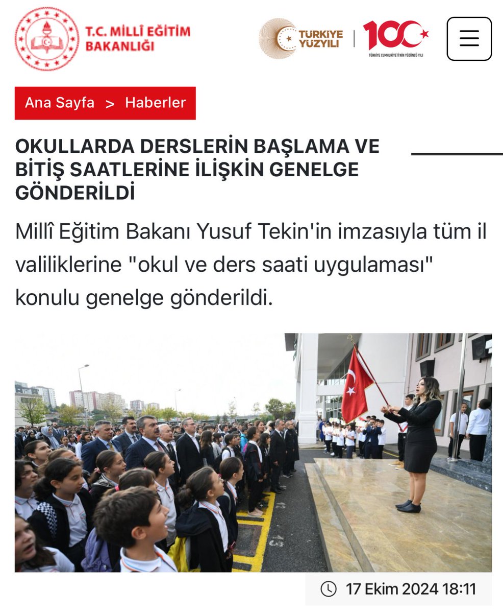Oğuz ÖZAT (@oguzozat) on Twitter photo Bir talebimiz daha Milli Eğitim Bakanlığında ( <a href="/tcmeb/">Millî Eğitim Bakanlığı</a> ) karşılık buldu.
👉 meb.gov.tr/okullarin-basl…
Milli Eğitim Bakanlığına attığı bu olumlu adım için teşekkür ediyoruz.
Öğrencilerimiz ve eğitim çalışanlarımız için mücadelemiz devam edecektir. Bir talebimiz daha Milli Eğitim Bakanlığında ( <a href="/tcmeb/">Millî Eğitim Bakanlığı</a> ) karşılık buldu.
👉 meb.gov.tr/okullarin-basl…
Milli Eğitim Bakanlığına attığı bu olumlu adım için teşekkür ediyoruz.
Öğrencilerimiz ve eğitim çalışanlarımız için mücadelemiz devam edecektir.