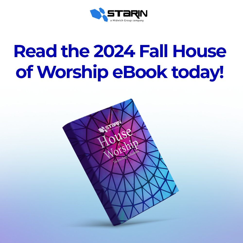midwichUS's tweet image. 📖✨ Starin&apos;s House of Worship ebook is now live! Dive into the latest AV solutions designed to support your customers&apos; worship spaces and enhance their experiences. 🙌🎤 

Read more: tinyurl.com/y5scdppx

#ProAV #HouseOfWorship #IntegratorSolutions #AVtweeps