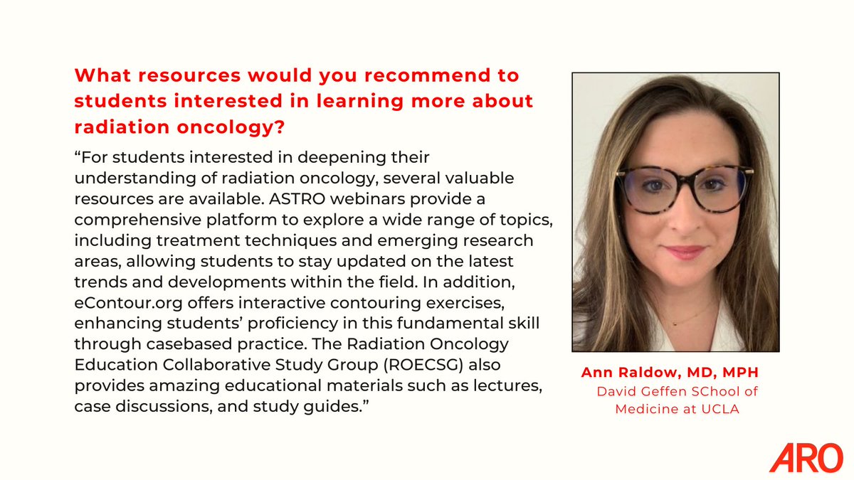 Want to hear more from radiation oncologist Ann Raldow, MD, MPH of the David Geffen School of Medicine at UCLA?

Check out the rest of the interview ➡️ bit.ly/4coi9jo 

<a href="/AnnRaldow_MD/">Ann Raldow, MD, MPH</a>
#RadOnc #RadiationOncologist