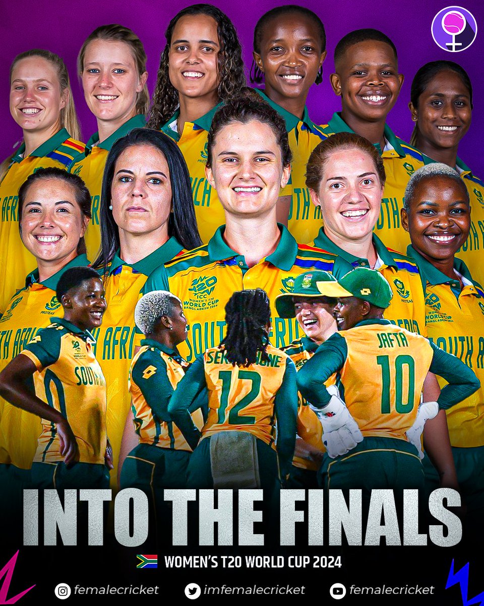 HISTORY!!! 😍

South Africa beat Australia for the first time in a T20 World Cup to qualify for the title clash. 👏 

#CricketTwitter #T20WorldCup #AUSvSA