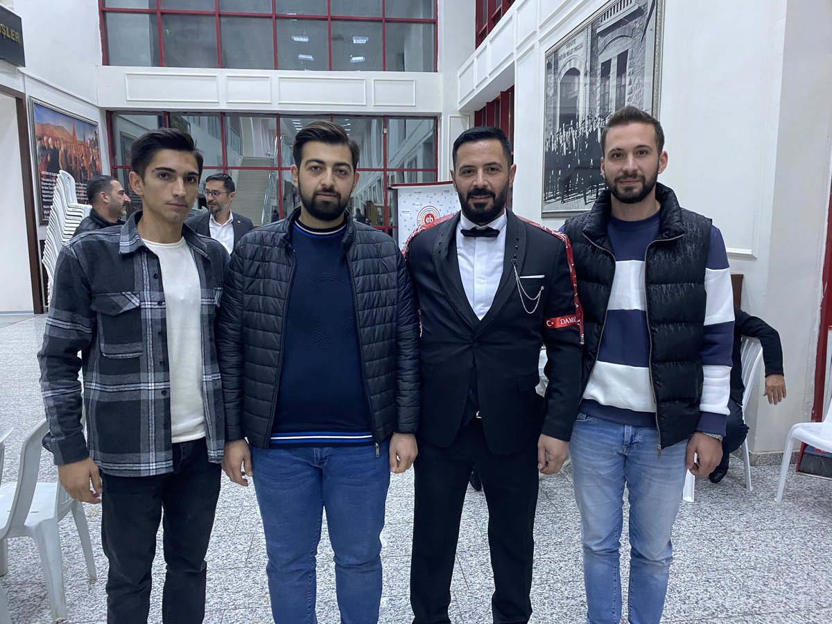 Ak Gençlik Elmadağ (@ak_elmadag) on Twitter photo Geçmiş dönem Gençlik Kolları Başkanımız Mehmet Kurnaz ağabeyimizin düğün merasimine katılım sağladık.
Çiftimize bir ömür mutluluklar dileriz
<a href="/eyupkadirinan/">Eyyüp Kadir İnan</a>
<a href="/avyusufibis/">Yusuf İBİŞ</a>
<a href="/efedemirhann/">Ülkü Efe Demirhan</a>
<a href="/yusufteceren06/">Yusuf TECEREN</a> Geçmiş dönem Gençlik Kolları Başkanımız Mehmet Kurnaz ağabeyimizin düğün merasimine katılım sağladık.
Çiftimize bir ömür mutluluklar dileriz
<a href="/eyupkadirinan/">Eyyüp Kadir İnan</a>
<a href="/avyusufibis/">Yusuf İBİŞ</a>
<a href="/efedemirhann/">Ülkü Efe Demirhan</a>
<a href="/yusufteceren06/">Yusuf TECEREN</a>