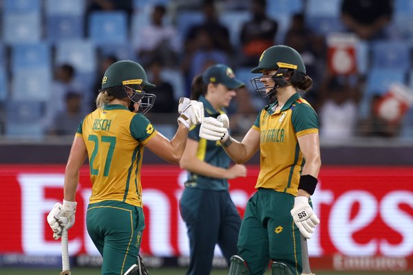 What an UTTERLY DOMINANT performance!! 🔥⚡💥

The Proteas Women have just absolutely BLOWN the Aussies right off the park!!

Anneke Bosch jou doring!

Wolfie jy mag maar

Relax Kapp, your turn with the bat in the Final

Ladies, go and win this WORLD CUP! 🏆