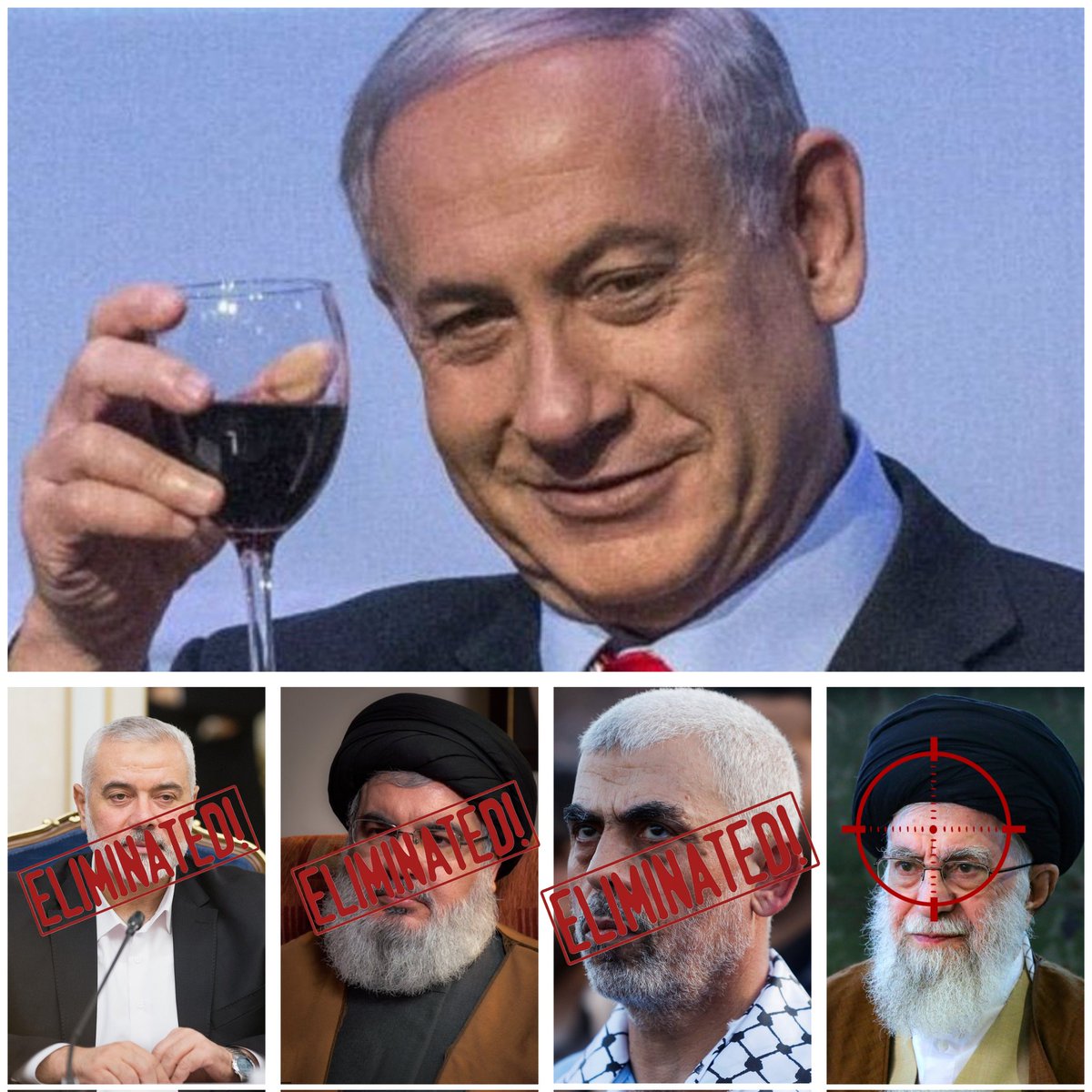 YaarGhadimi's tweet image. Netanyahu said after the October 7 massacre that all the leaders of this crime should consider themselves dead and This great man is delivering on his promises perfectly.
Now it's Khamenei’s turn!
#Sinwar