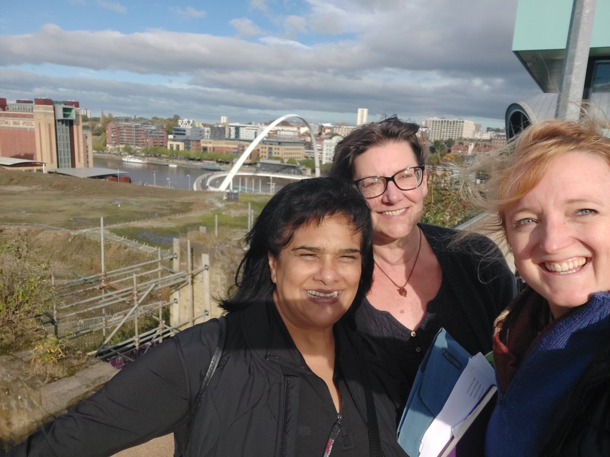 Afternoon at the Baltic getting prepared for Gateshead Food Summit with <a href="/FoodGateshead/">Gateshead Food Partnership</a>. I'm so grateful to get to work with these brilliant women, <a href="/sheinazs/">sheinaz stansfield QI</a> Christine from <a href="/The_RHS/">The RHS</a> and Sara from <a href="/peaceofmind455/">Peace Of Mind</a>