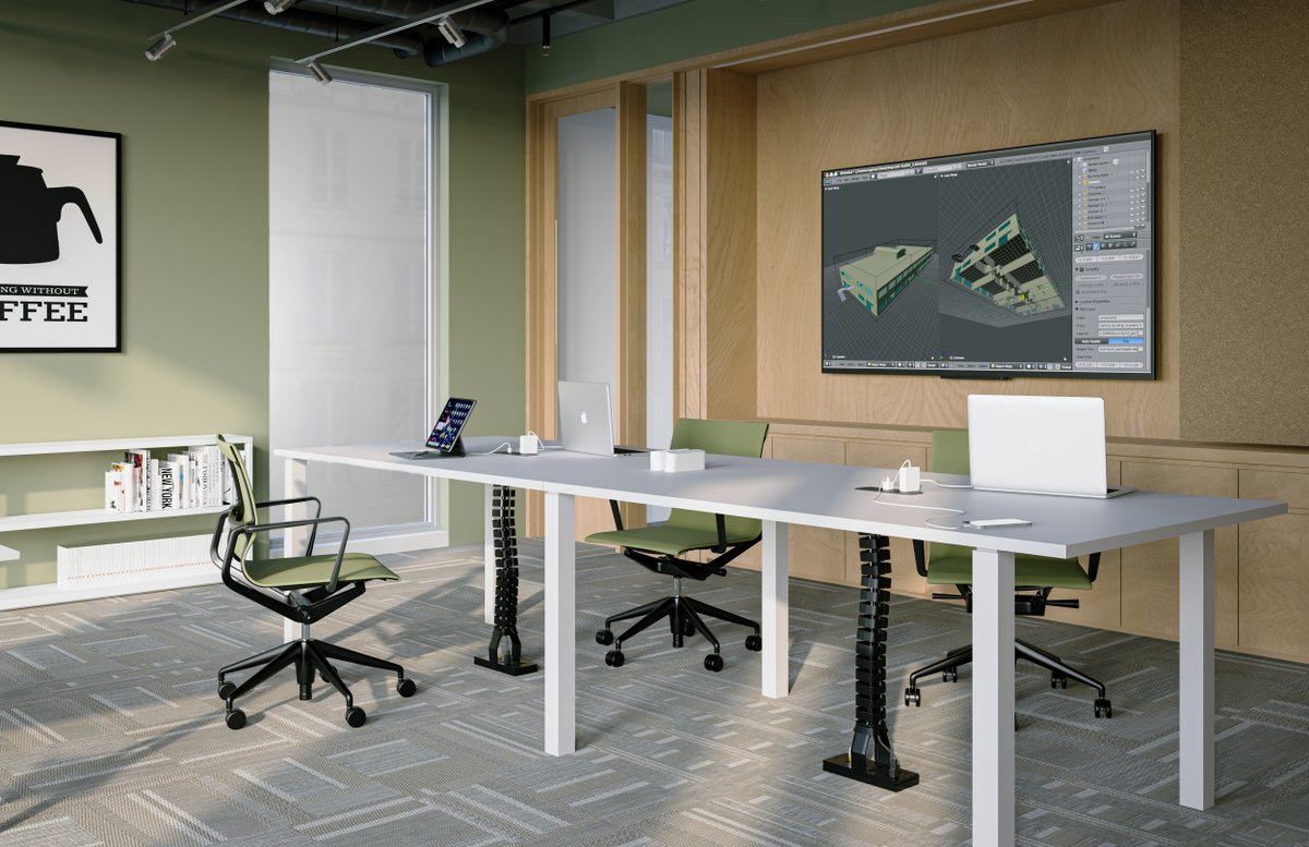 The shift to flexible work schedules has led to several changes in the workplace, like office design. If you're retrofitting office spaces, consider Connectrac. Supply connectivity access wherever it's needed and adapt to evolving spaces. 
#raceways #connectivity #cablemanagement