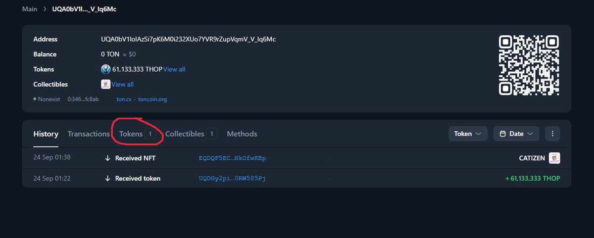 Viktoronchain's tweet photo. Y nos vamos a TOKENS pulsamos encima del token que estamos analizando y volvemos a pulsar donde pone la fecha vemos que nos sale de donde le han llegado los tokens y hacia donde los ha enviado. Que en este caso podemos ver que se lo envió la cuarta wallet.