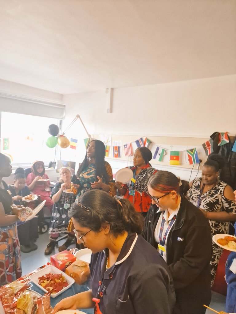 Another successful celebration of Black History Month @ Basildon Maternity Unit. Well attended  by dignitaries, Medical, Nursing &amp; Midwifery workforce. One term working together to promote inclucivity in line with the theme of reclaiming the narratives. 🍸 🎂        🍾