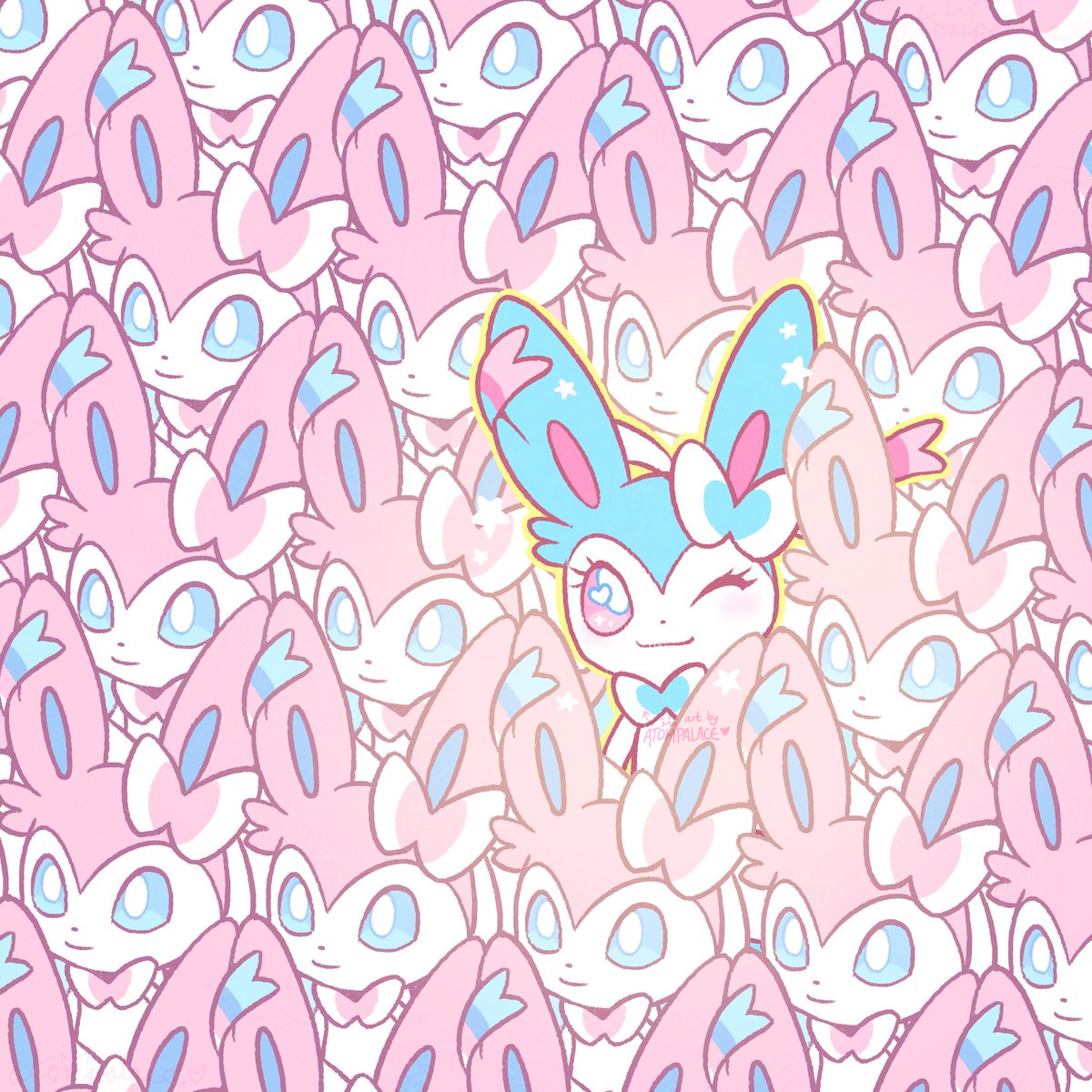 Sylvtober Day 17: Shiny 🩵✨

shiny Sylveon is truly one of the best shinies ever! 💫