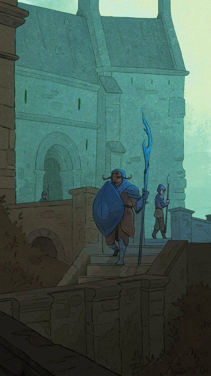 Inktober day 17 : The Beetle Guard

#inktober #fantasy #illustration #bookillustration
(Background inspired by a photo I found on pinterest)