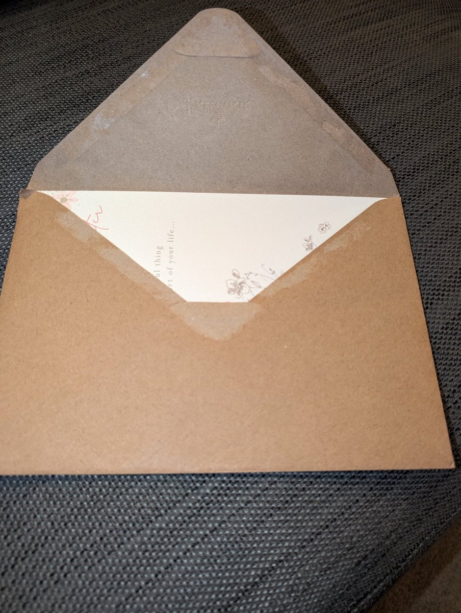 _Mrs_Sheeran's tweet photo. @RoyalMailHelp  @RoyalMail two cards arrived for daughter's birthday today.  One completely open and obviously was sealed, one sliced open in top corner- just enough to see nothing in it I guess.  Posted from N. Ireland and S. Yorkshire. Not good. https://t.co/Me0qBhMcqe