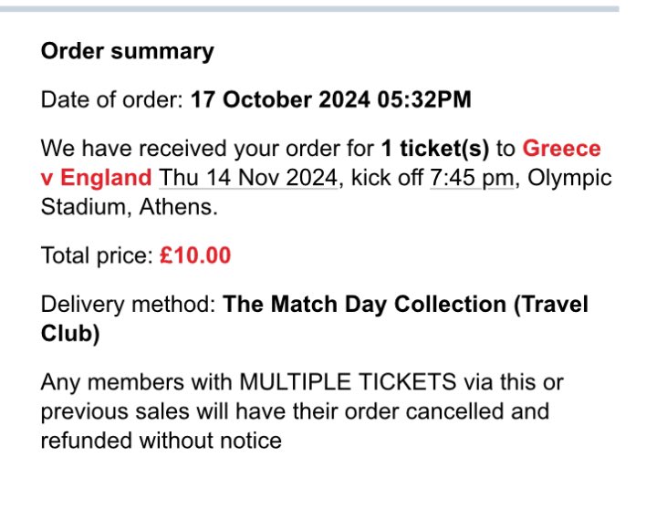 Lock_T10's tweet photo. Fair play to the Greeks.. £10 - bargain. #FollowEnglandAway https://t.co/l2rVlLi7QB